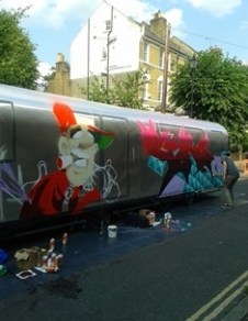 On arrival – Street Artists http://www.urbanart.co.uk