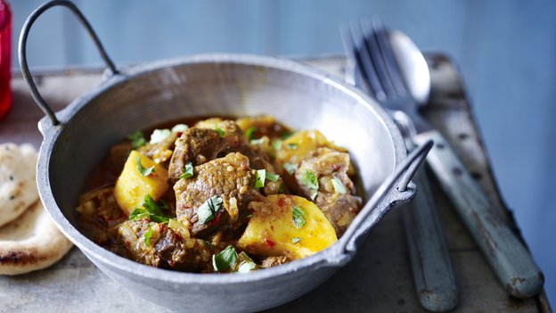 We've all got a favourite Indian curry... Photo credit: BBC Food