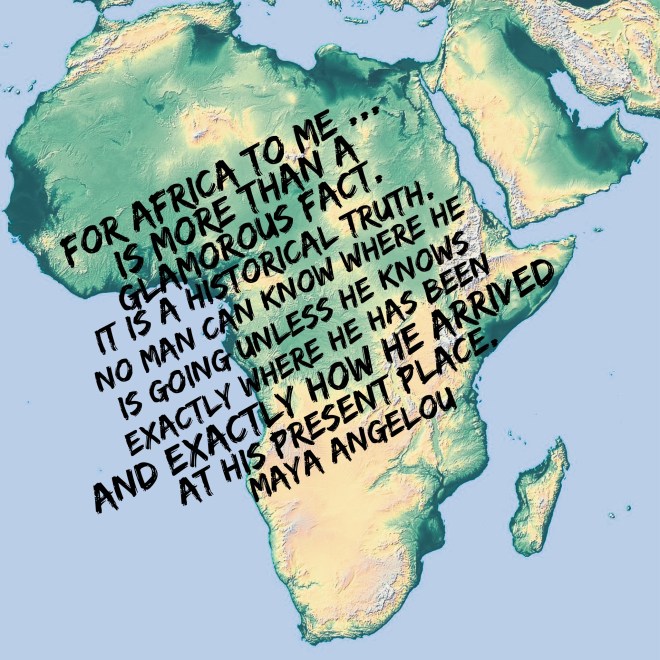 Maya Angelou African quotes