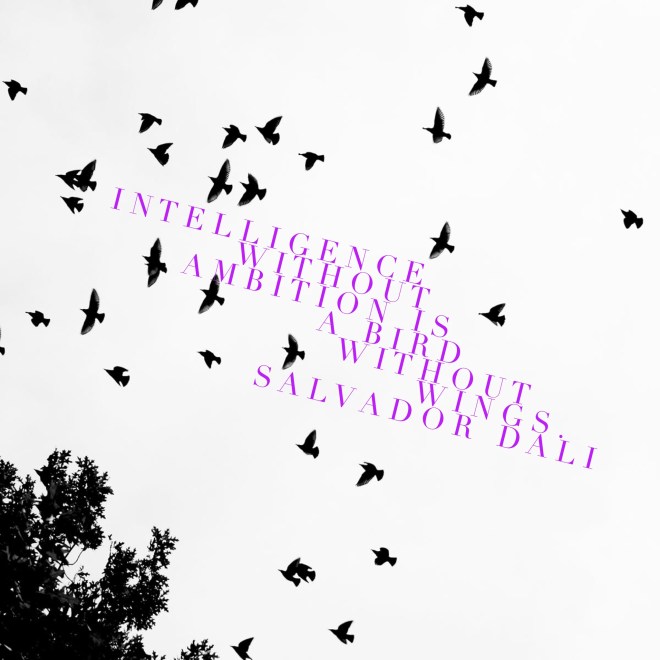 ambition and confidence