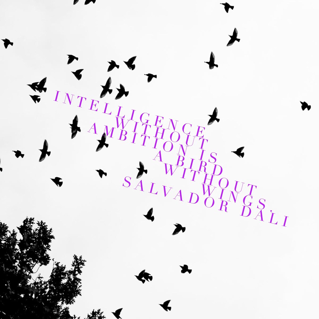 ambition and confidence