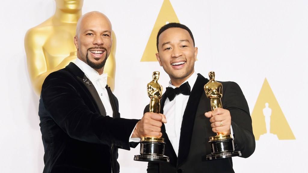 Common and John Legend win oscar for Glory