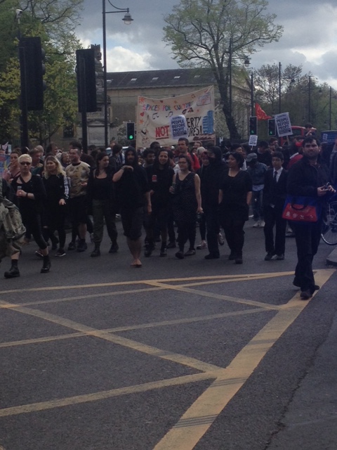 Reclaim Brixton protest