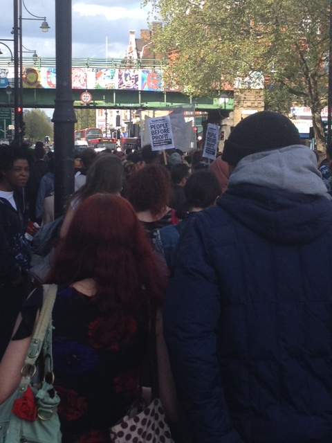 Brixton protest