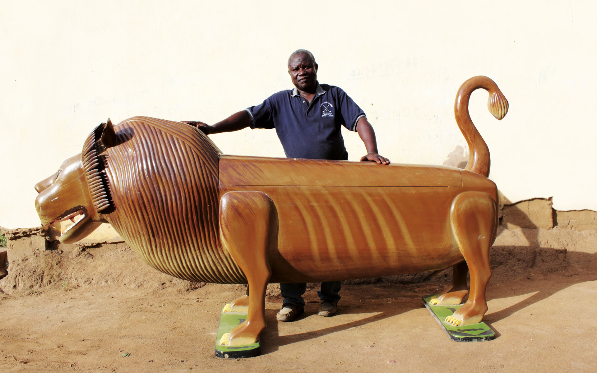 bespoke coffins, african coffin makers, hand made coffins