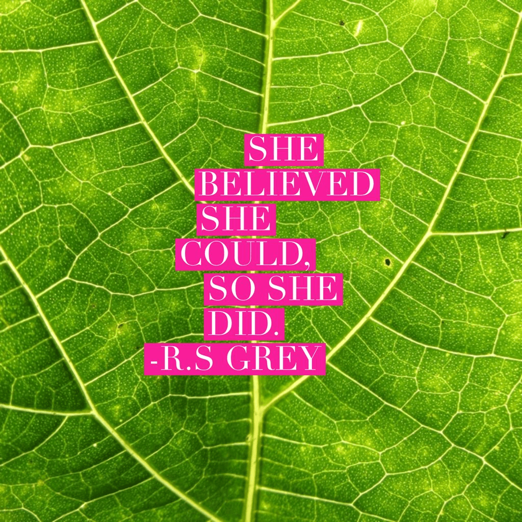 quote - she believed