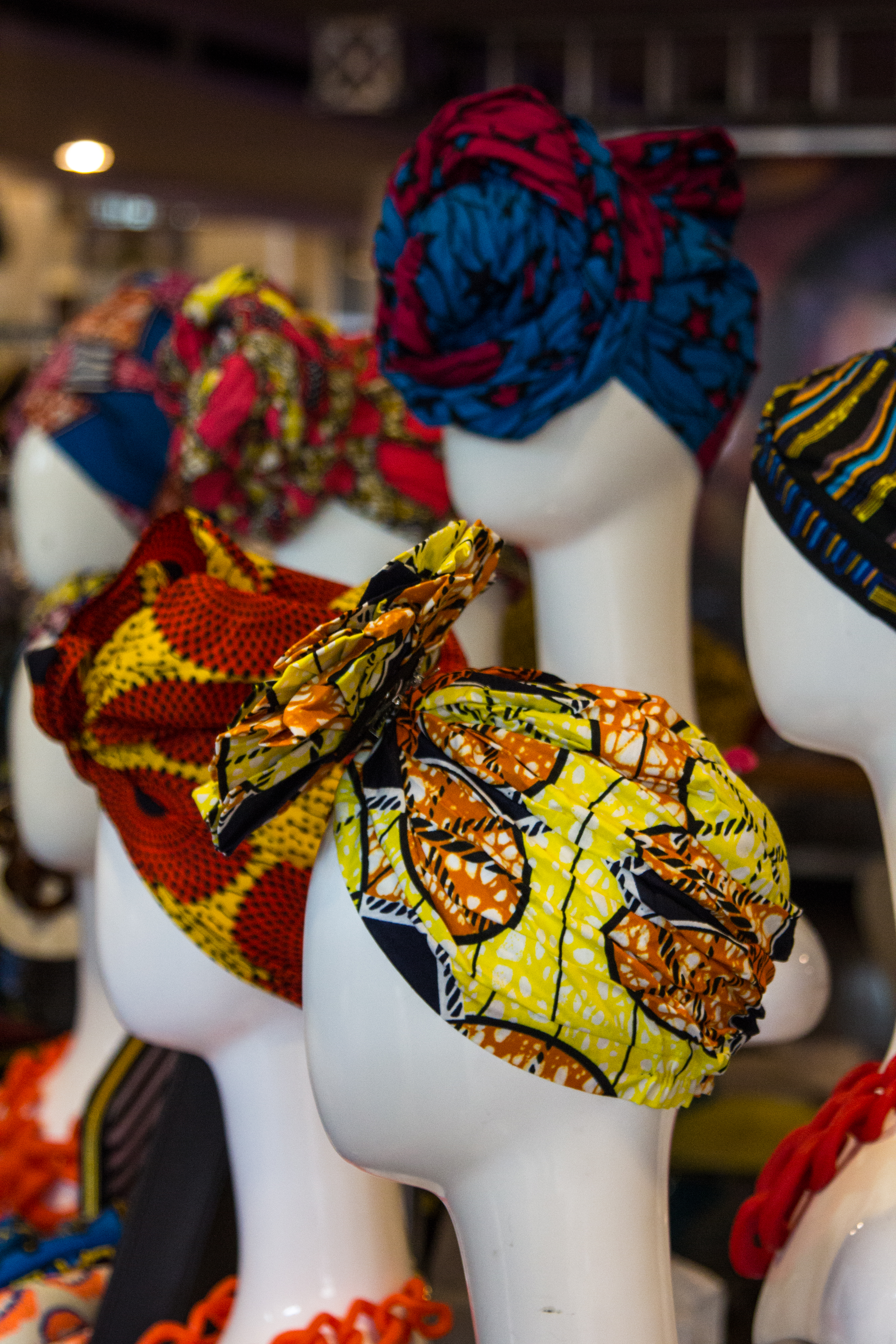 headwraps, african print